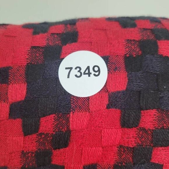 Coldwater Creek Womens Large Red & Black Houndstooth Lightweight Jacket Shacket - Picture 15 of 16